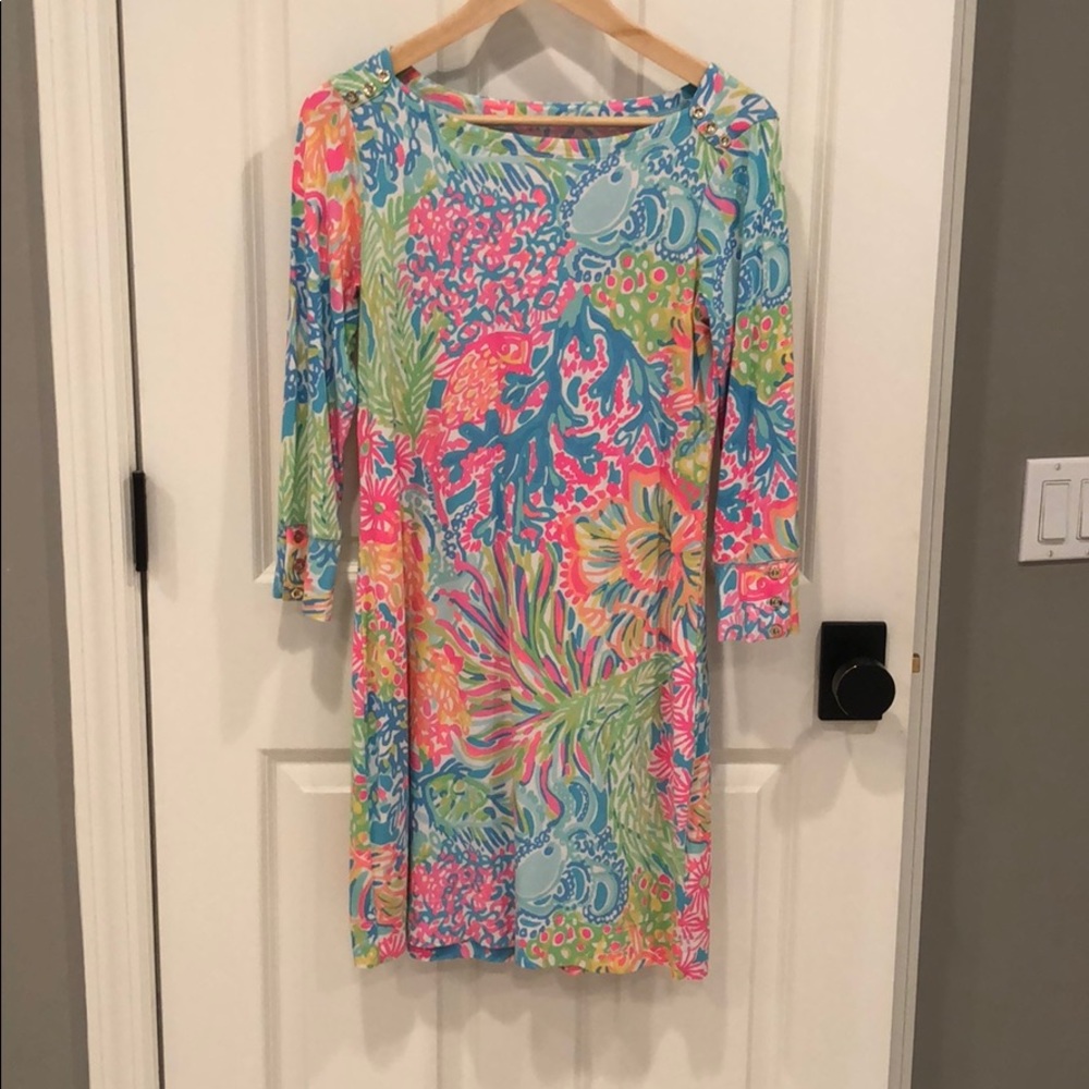 Lilly Pulitzer long sleeve dress.